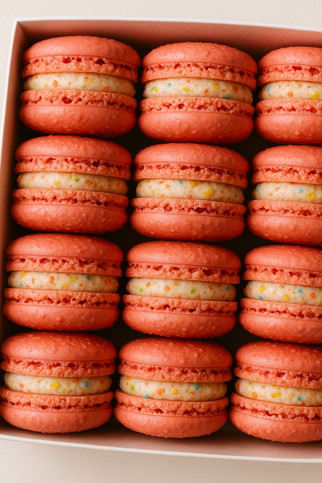 Fruity Pebble Macarons