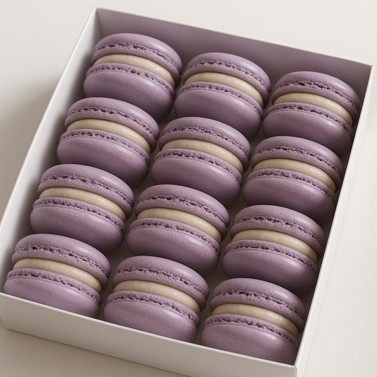 Lavender Honey Macarons (Box of 12)