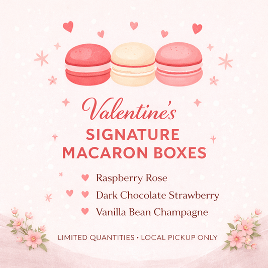 Valentine's Signature Macaron Boxes